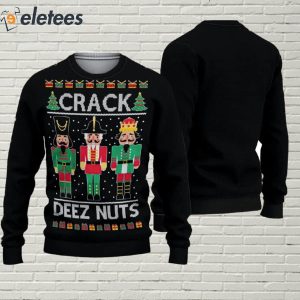 Crack deez nuts christmas on sale sweater