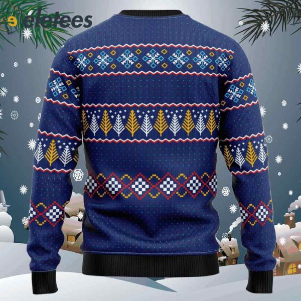 Crazy Cat Ugly Christmas Sweater