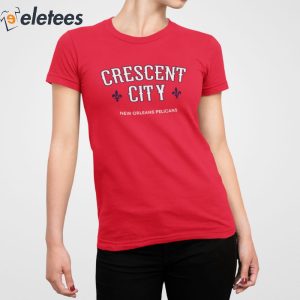 Crescent City New Orleans Pelicans Shirt 3