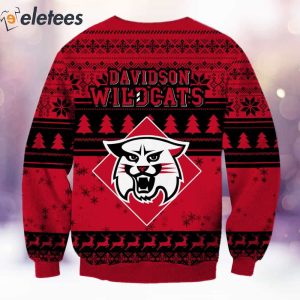 Davidson Grnch Christmas Ugly Sweater 3