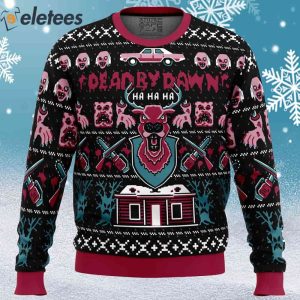 Dead by Dawn Evil Dead Ugly Christmas Sweater 1