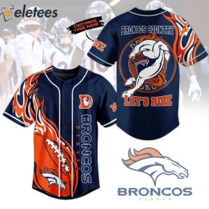 Broncos cheap baseball jersey