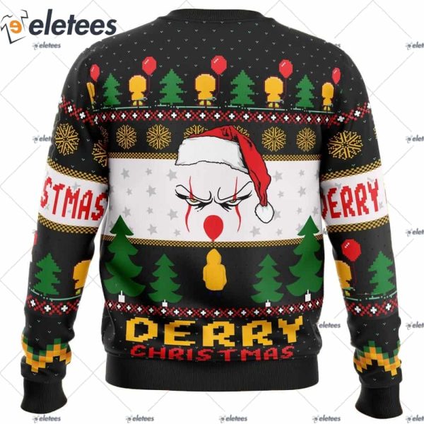 Derry Pennywise Christmas Ugly Christmas Sweater