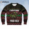 Dinosaur Christmas Tree Rex Ugly Christmas Sweater