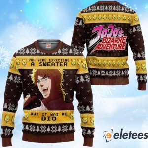 Dio Brando Ugly Christmas Sweater 1