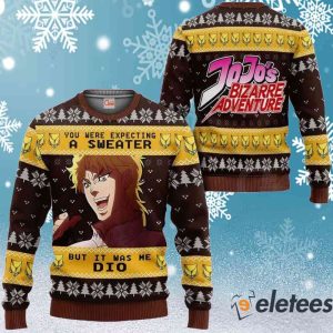 Dio Brando Ugly Christmas Sweater 2