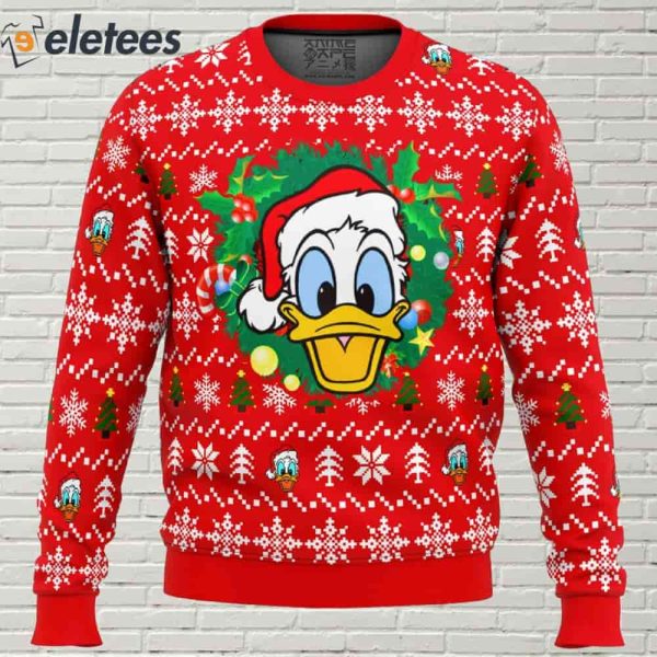 Donald Duck Ugly Christmas Sweater