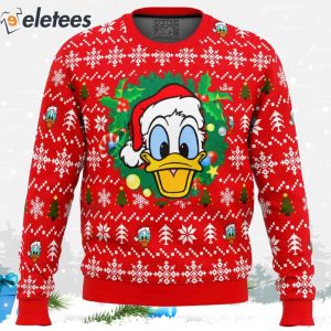 Donald Duck Ugly Christmas Sweater 2