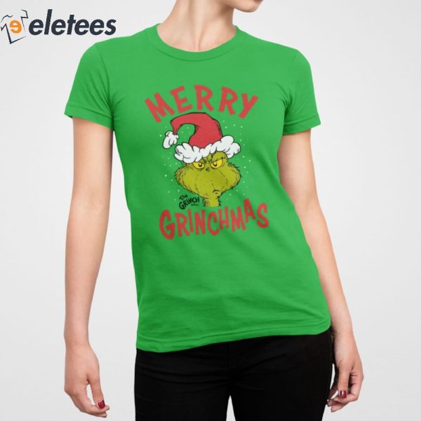 Dr. Seuss Merry Grinchmas Shirt Target