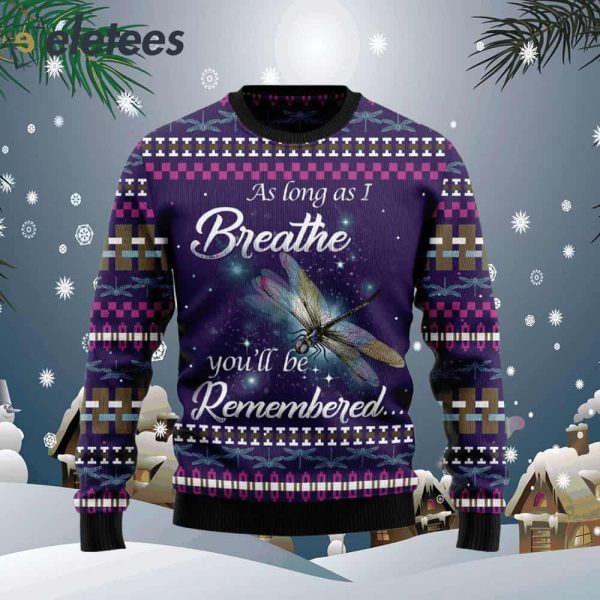 Dragonfly Angel Ugly Christmas Sweater