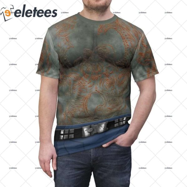 Drax Guardians of the Galaxy Halloween Costume Shirt