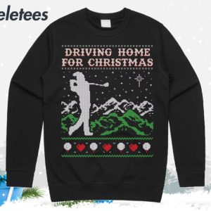 Driving Home For Christmas Ugly Christmas Sweater