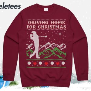 Driving Home For Christmas Ugly Christmas Sweater 2