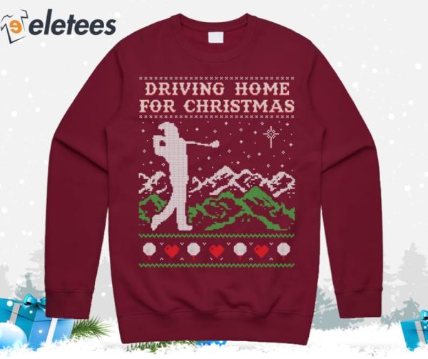 Driving Home For Christmas Ugly Christmas Sweater