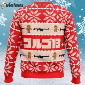 Duke Togo Golgo 13 Ugly Christmas Sweater 2