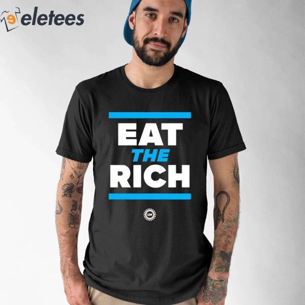 Eat The Rich Uaw On Strike Shirt