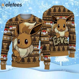 Eevee Ugly Christmas Sweater