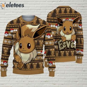 Eevee Ugly Christmas Sweater 2