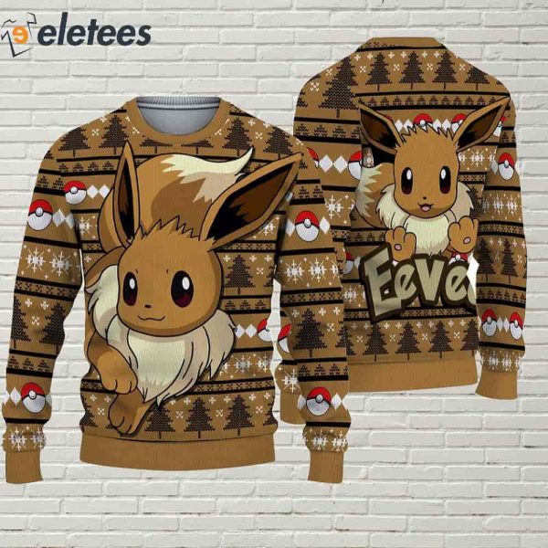 Eevee Ugly Christmas Sweater