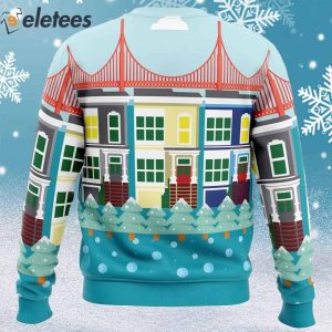 Everywhere Full House Ugly Christmas Sweater 2