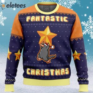 Fantastic Christmas Fantastic Beasts and Where to Find Them Ugly Christmas Sweater 1