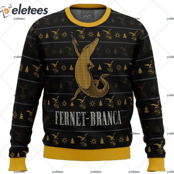 Fernet Branca Ugly Christmas Sweater