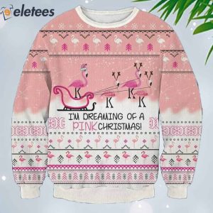 Flamingo Ugly Christmas Sweater 1