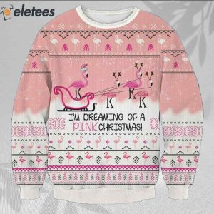 Flamingo Ugly Christmas Sweater 2