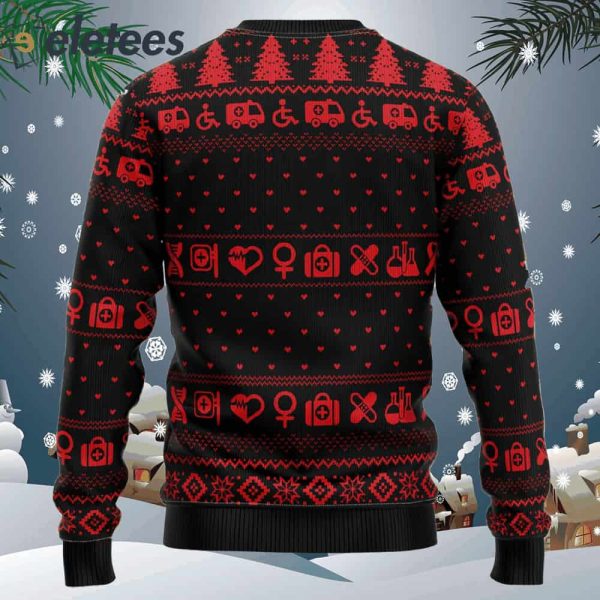 For Nurse Ugly Christmas Sweater