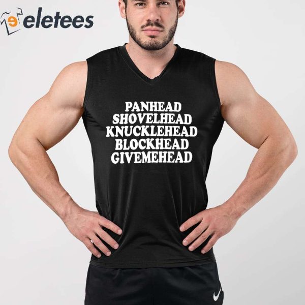 Frank Ocean Panhead Shovelhead Knucklehead Blockhead Givemehead Shirt