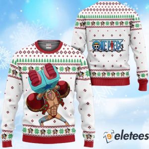 Franky Anime Ugly Christmas Sweater 1