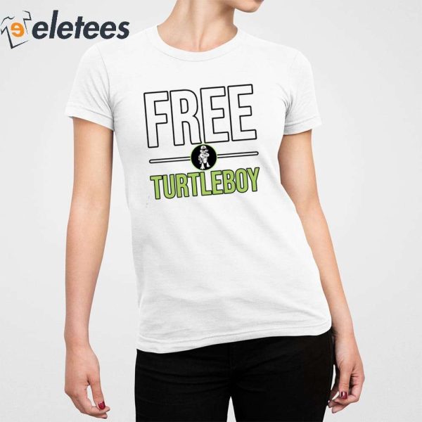 Free Turtleboy Text Shirt