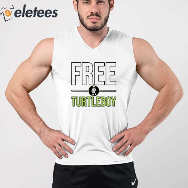 Free Turtleboy Text Shirt