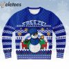 Freeze Snowman Ugly Christmas Sweater