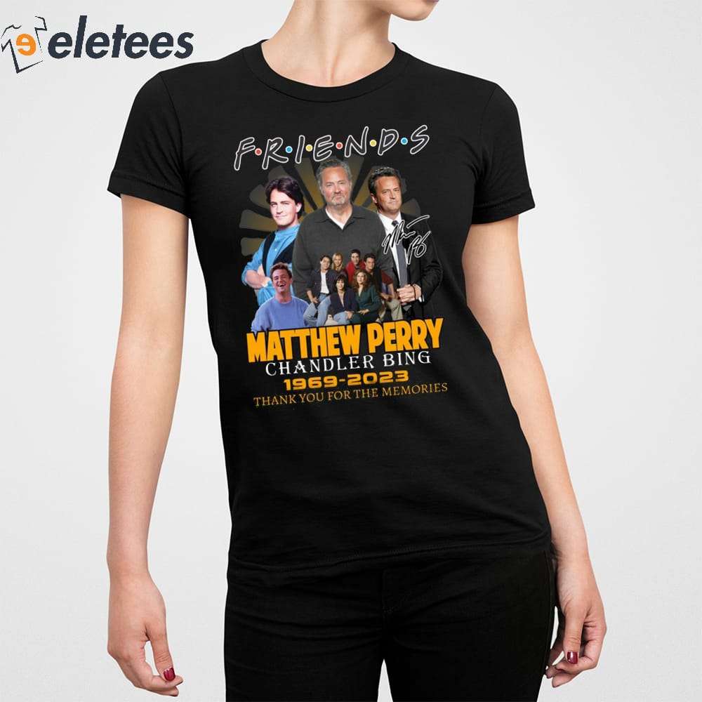 PHOTOS: Matthew Perry releases Chandler Bing style FRIENDS merchandise