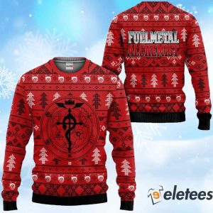 Fullmetal Alchemist Ugly Christmas Sweater 1