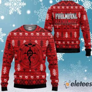 Fullmetal Alchemist Ugly Christmas Sweater 2