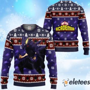 Fumikage Tokoyami Ugly Christmas Sweater 1