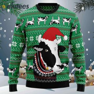 Cow hotsell christmas sweater