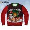 Funny Santa One Night Only Ugly Christmas Sweater