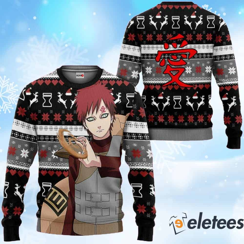 Gaara Ugly Christmas Sweater