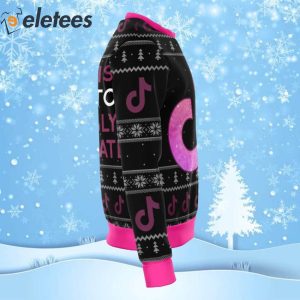 Galaxy Tiktok Ugly Christmas Sweater 3