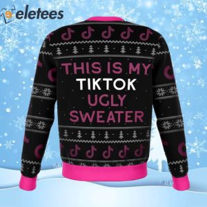 Galaxy Tiktok Ugly Christmas Sweater 4