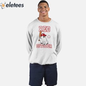 Ghost Philadelphia Phillies Red October 2023 Shirt, hoodie, sweater and  long sleeve