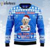 Golden Retriever Personal Stalker I Will Follow You Ugly Christmas Sweater