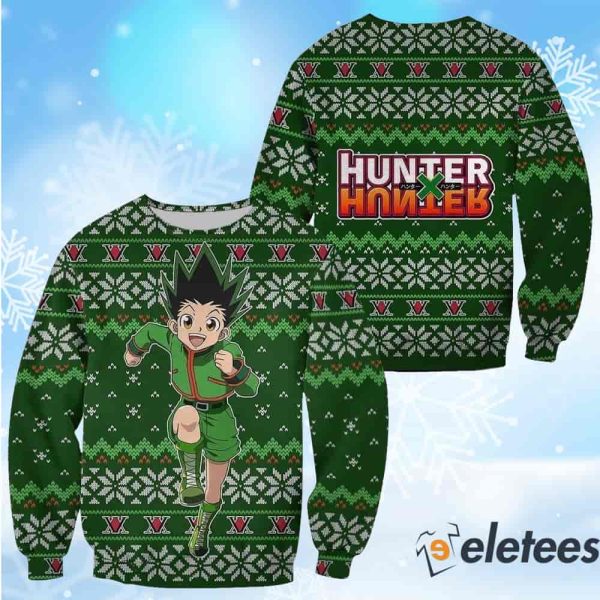 Gon HxH Ugly Christmas Sweater