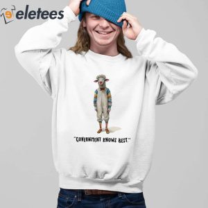 Government Knows Best Clown Sheeple Shirt 3