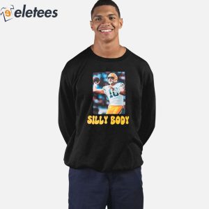 Green Bay Packers Jordan Love Silly Body Shirt 2