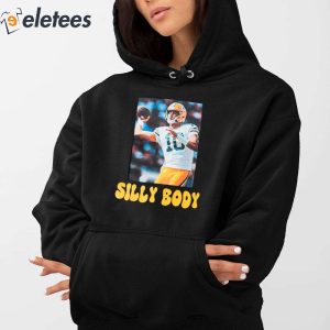 Green Bay Packers Jordan Love Silly Body Shirt 3