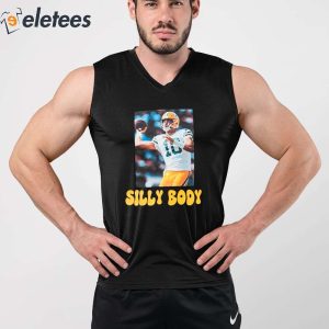 Green Bay Packers Jordan Love Silly Body Shirt 4